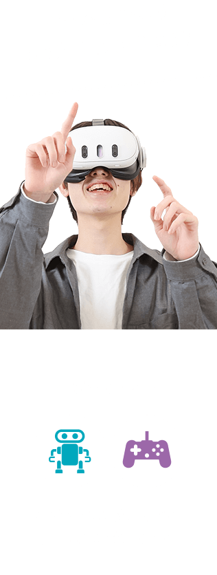 ゲームも作れるロボットエンジニア！