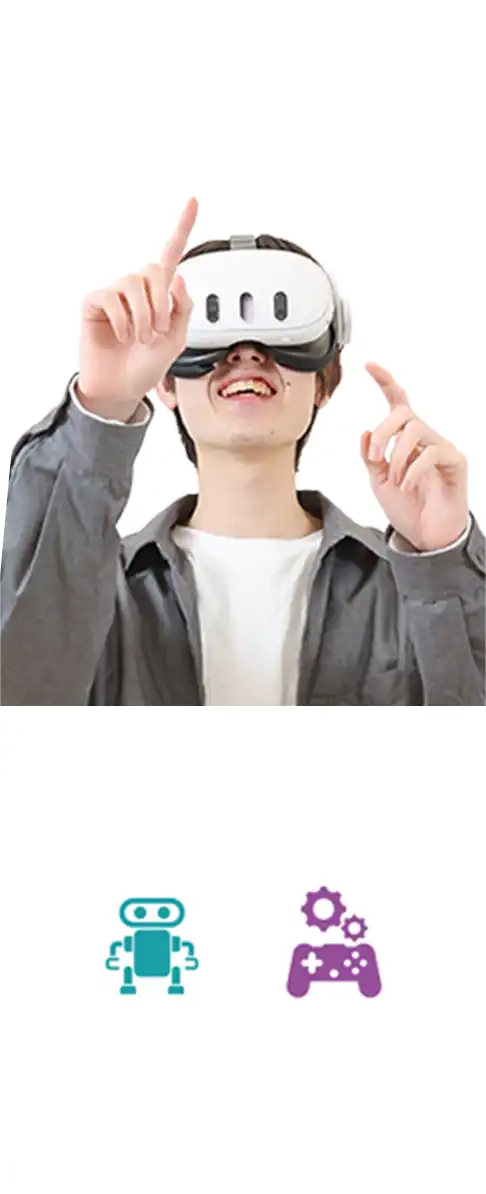 ゲームも作れるロボットエンジニア!