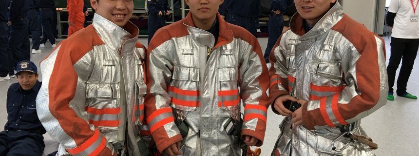 救急救命士学科 恵庭消防ロープ結索訓練 ブログ 北海道ハイテクノロジー専門学校